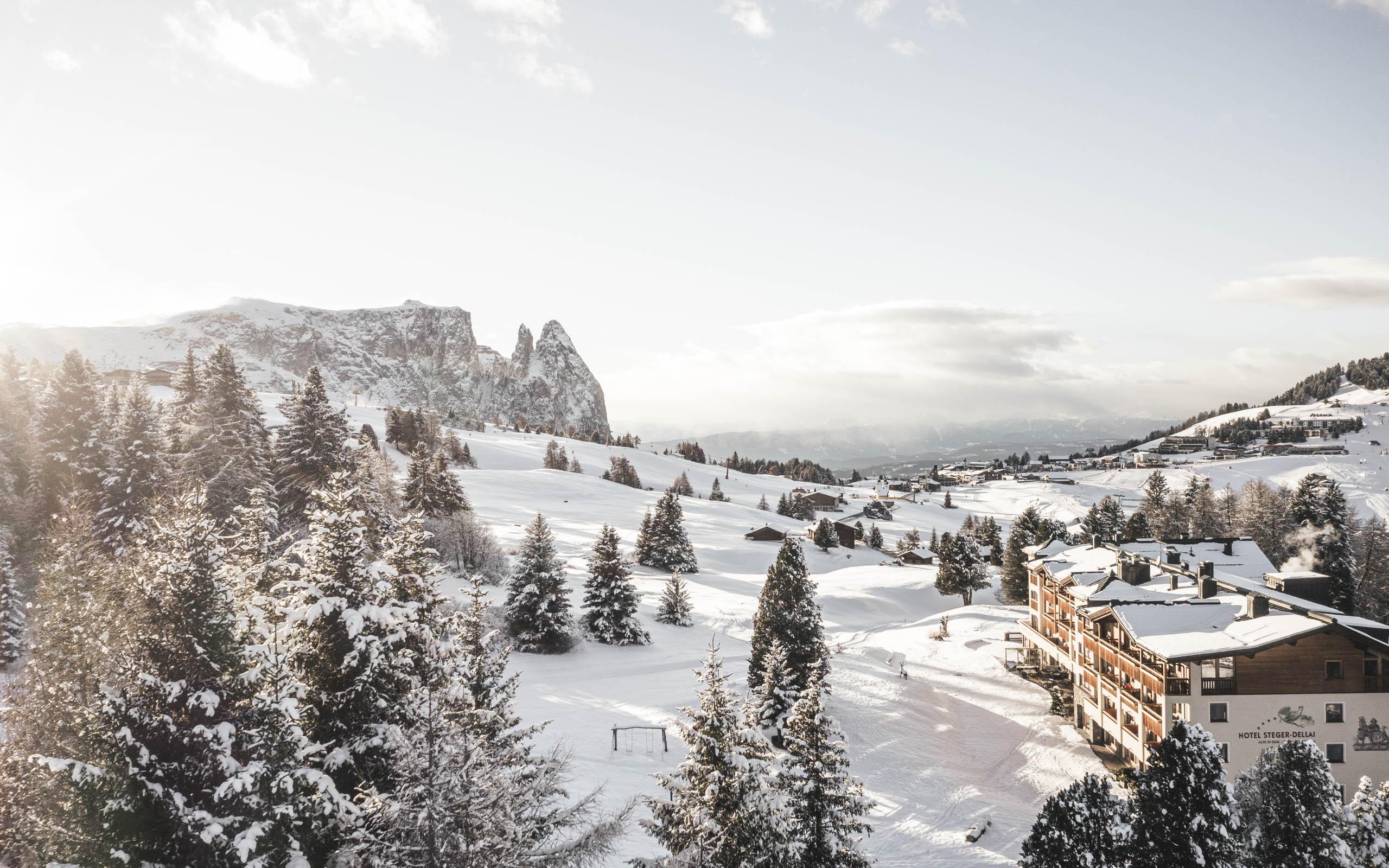 Hotel Steger-Dellai Alpe Di Siusi Exterior photo